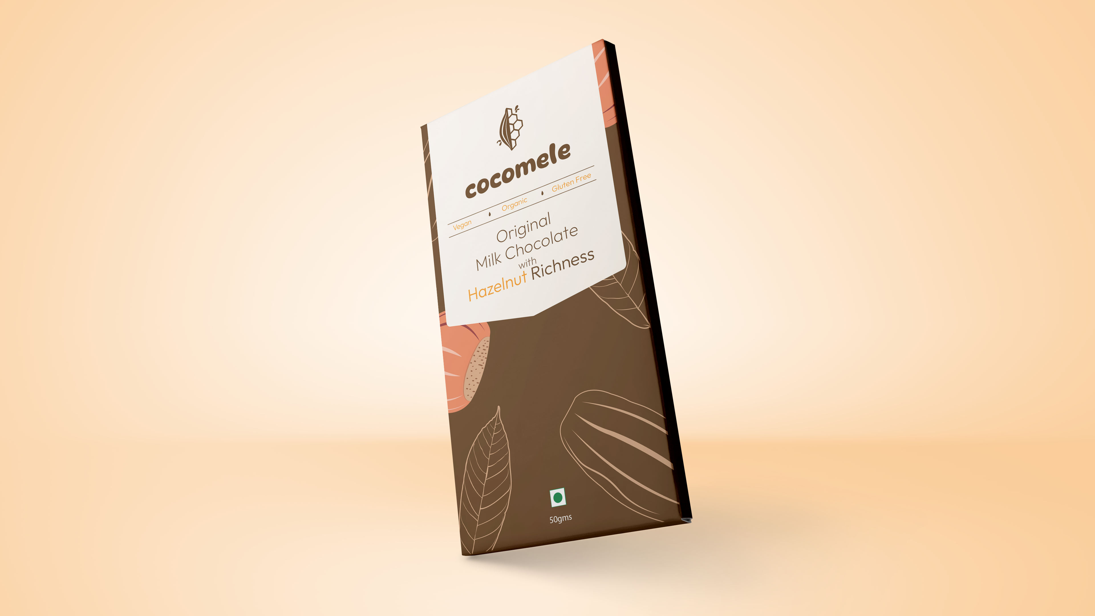 Cocomele Chocolate Packaging Mockup