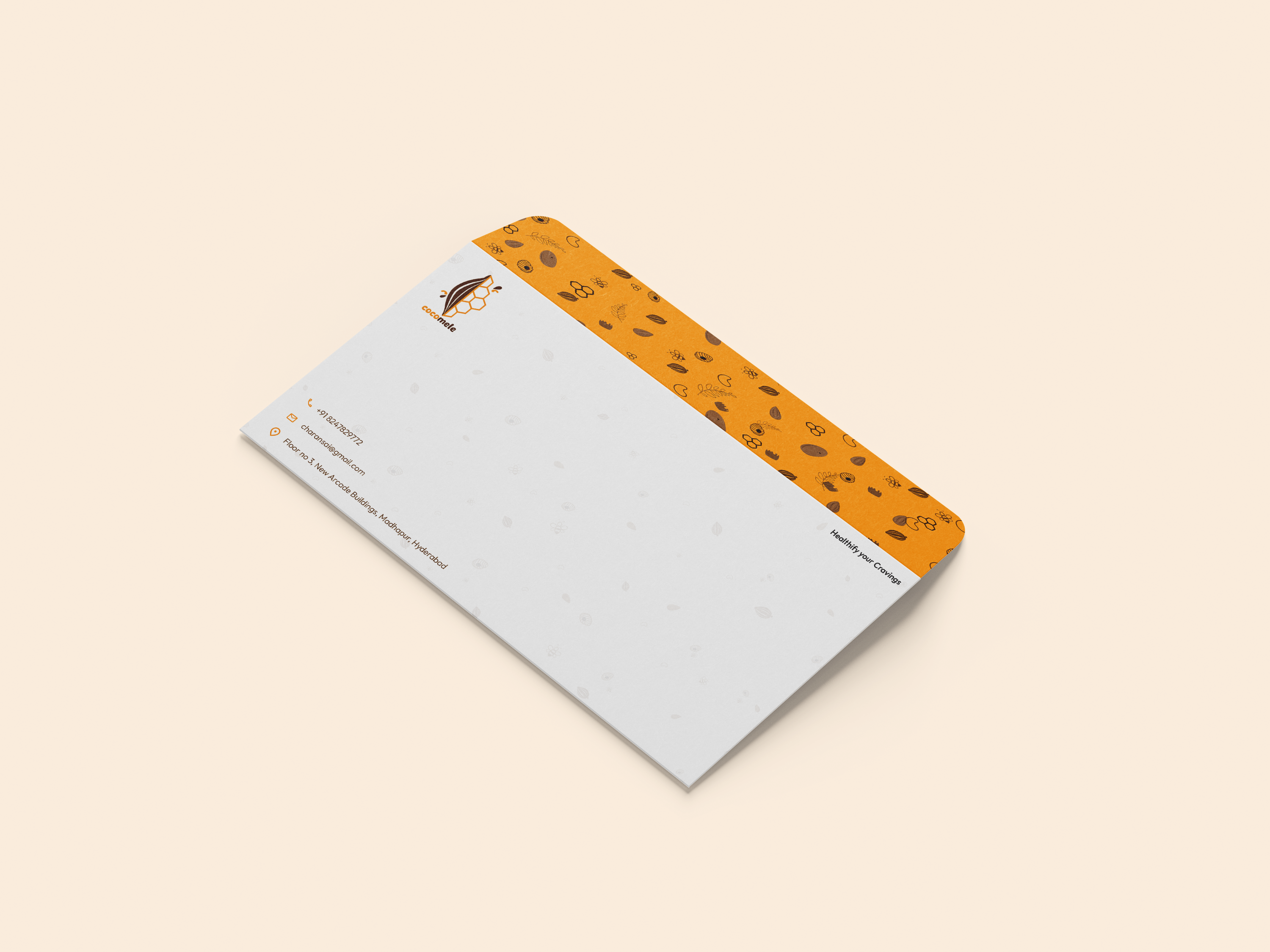 Cocomele Envelope Mockup