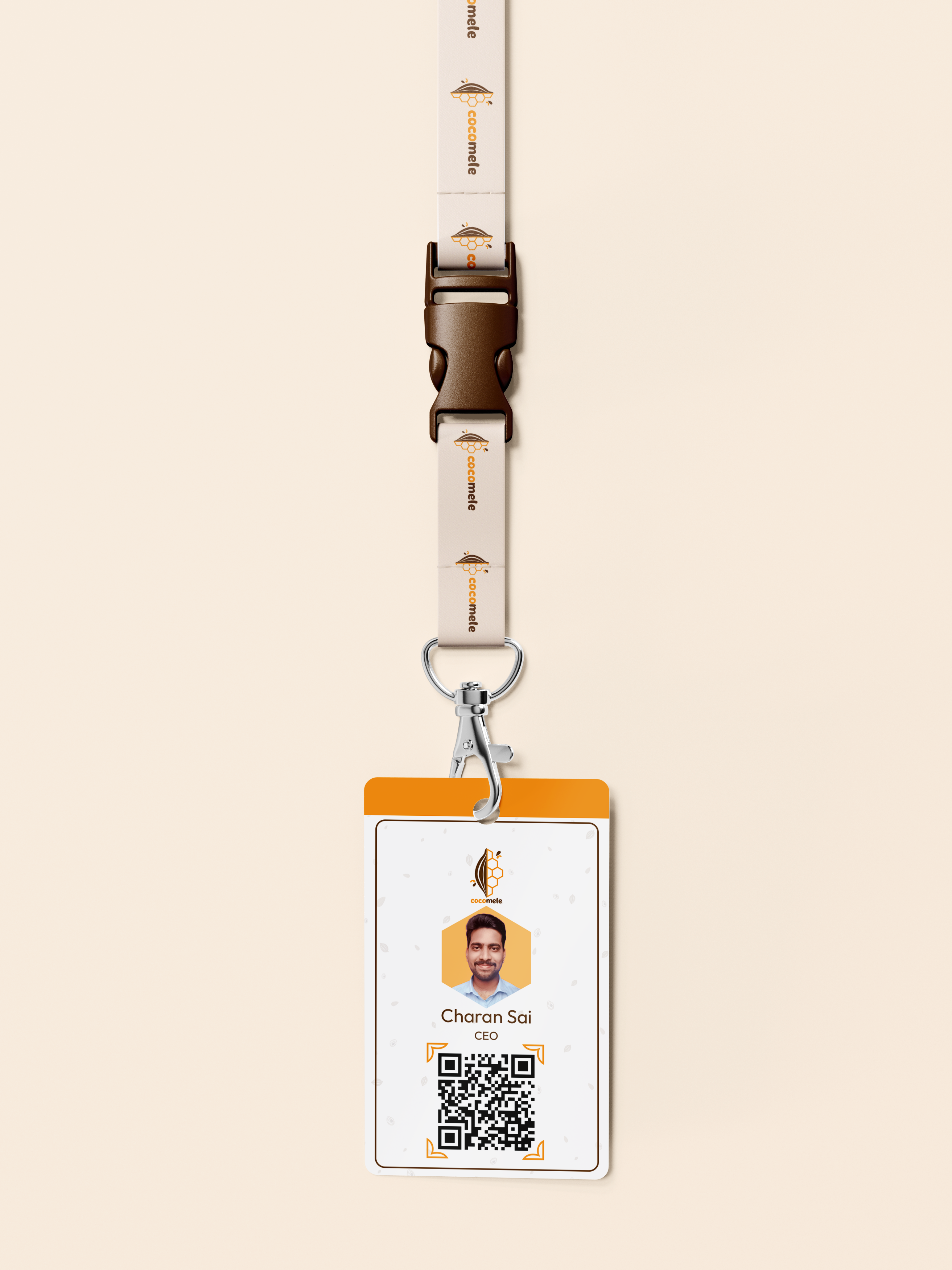 Cocomele ID Card Mockup