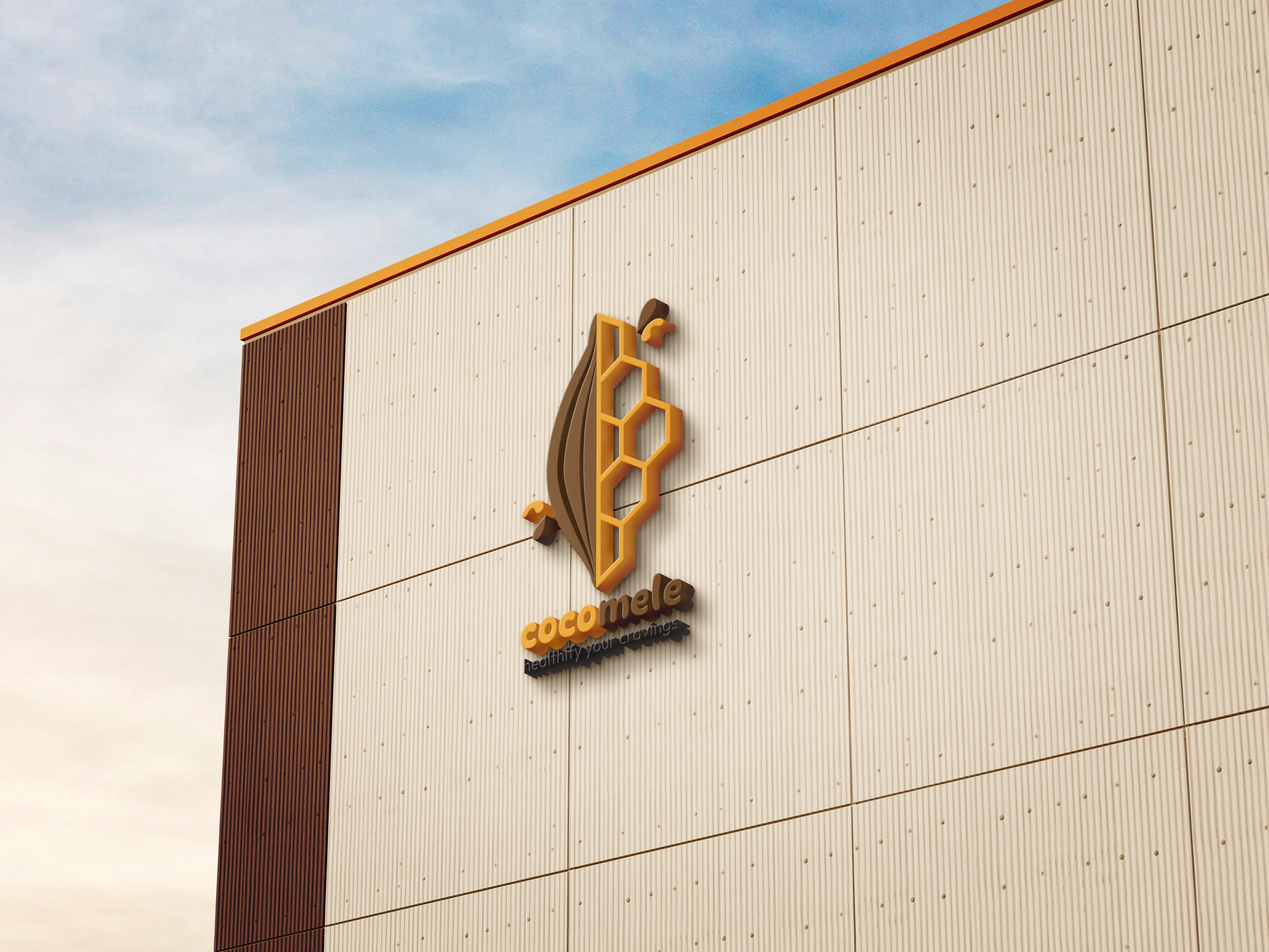 Cocomele Logo Brand Mockup