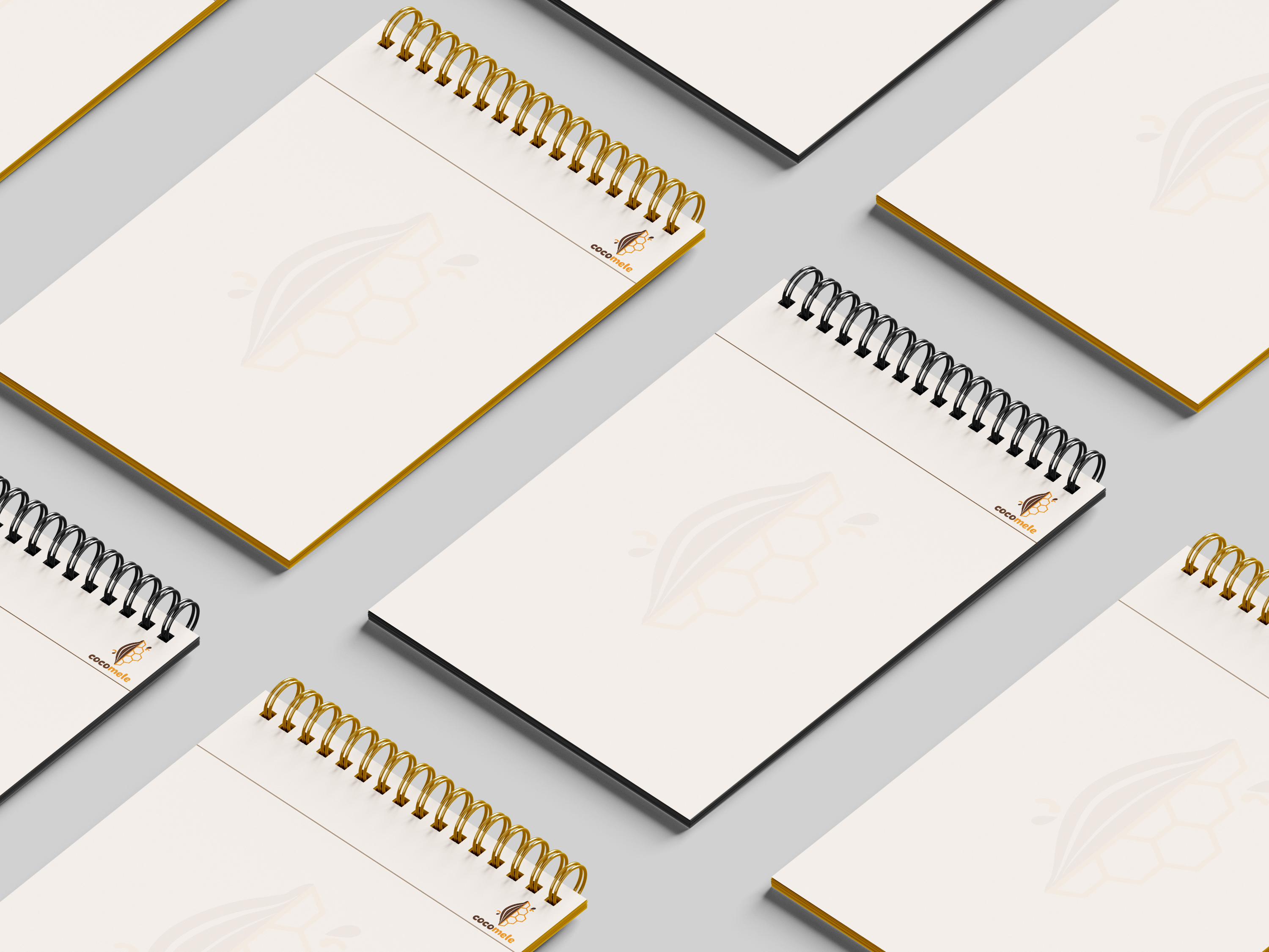 Cocomele Note Pad Mockup